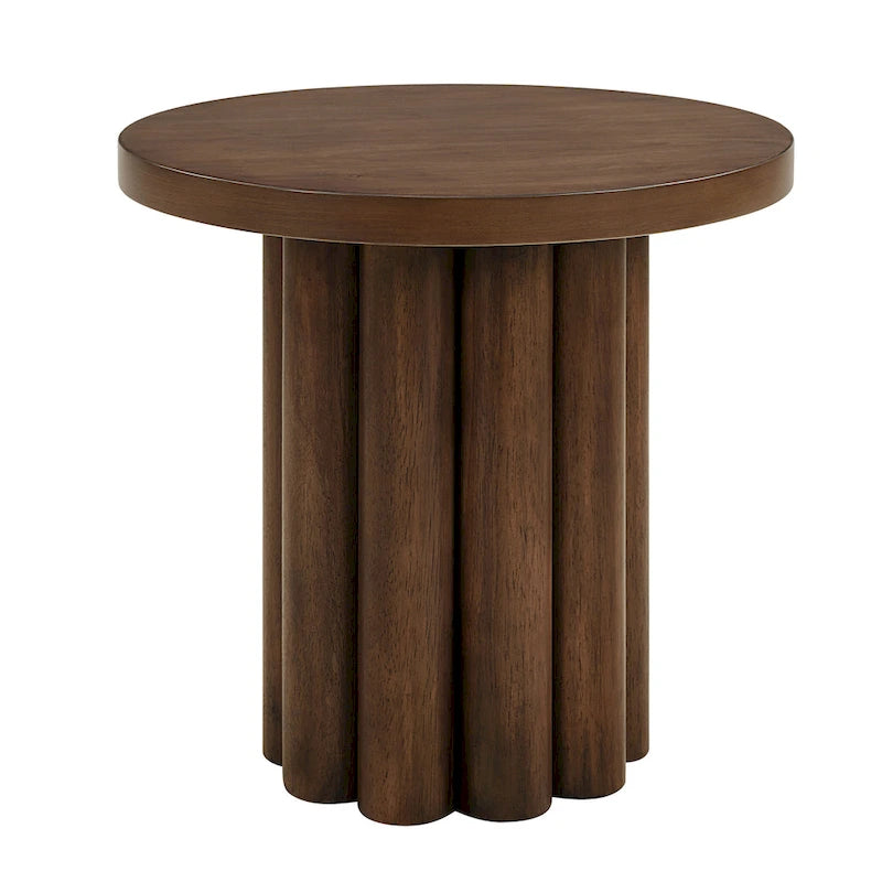 Table d'appoint avec finition couleur