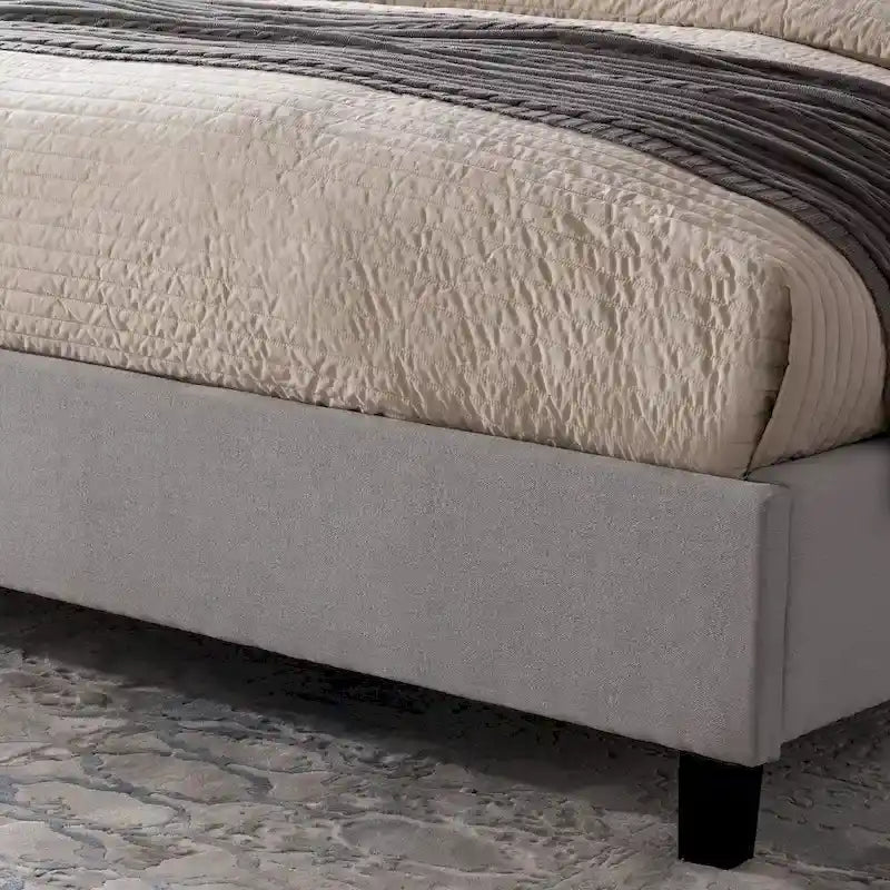 Cadre de lit traditionnel King Size par