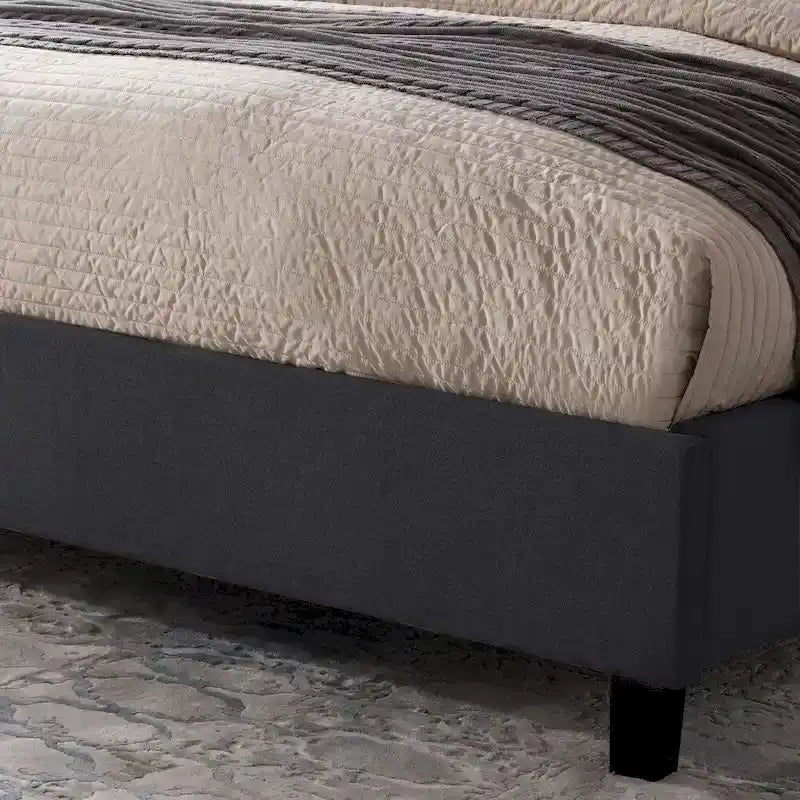 Cadre de lit traditionnel King Size par