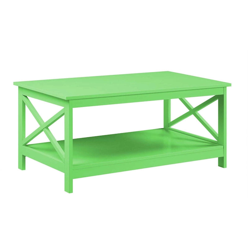 Table basse Oxford avec étagère