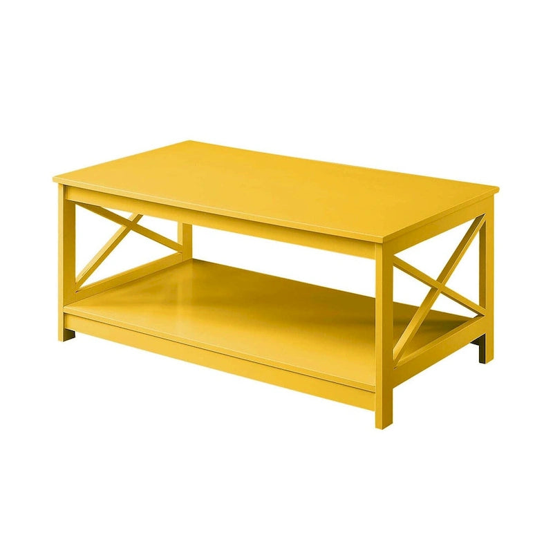 Table basse Oxford avec étagère