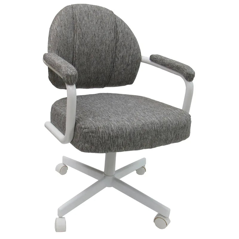 Swivel Tilt Kitchen Chair with Wheels M-70 Casters - N/A