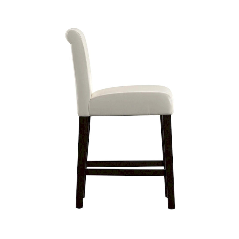 Tabourets de bar en similicuir (Lot de 2) par