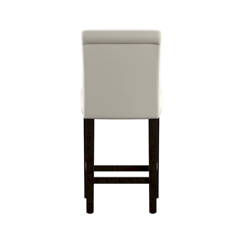 Tabourets de bar en similicuir (Lot de 2) par