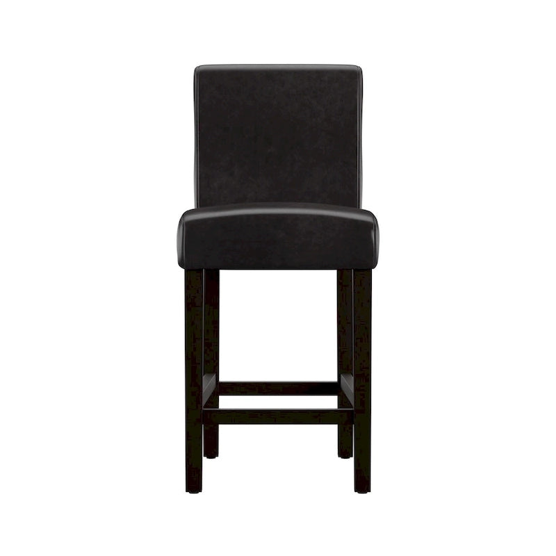 Tabourets de bar en similicuir (Lot de 2) par