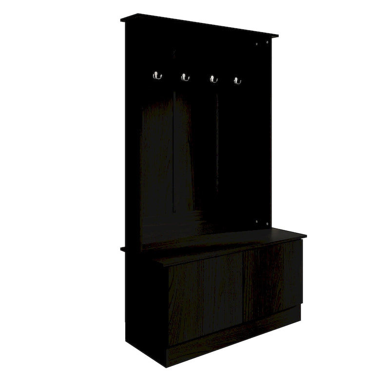 Porte-manteau avec banc