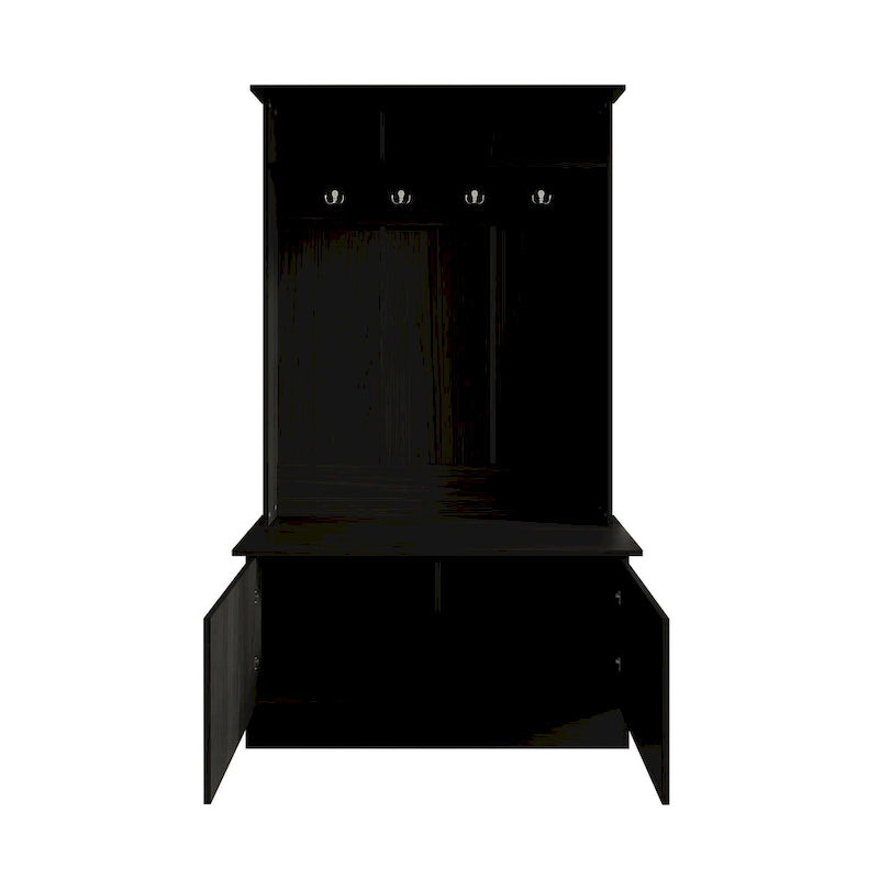 Porte-manteau avec banc