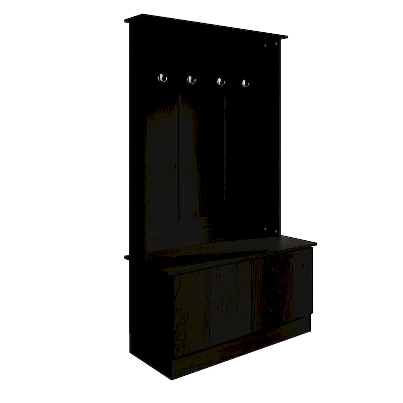 Porte-manteau avec banc