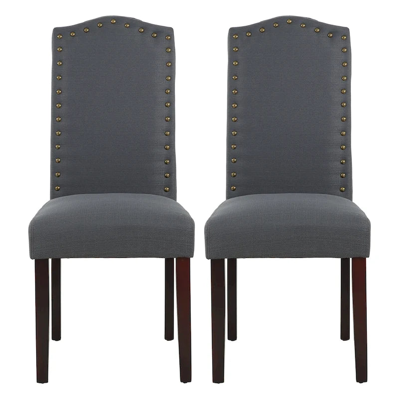 Lot de 2 chaises de salle à manger Parson fines