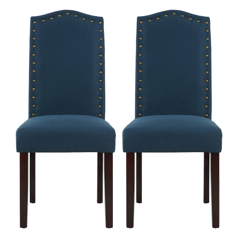 Lot de 2 chaises de salle à manger Parson fines