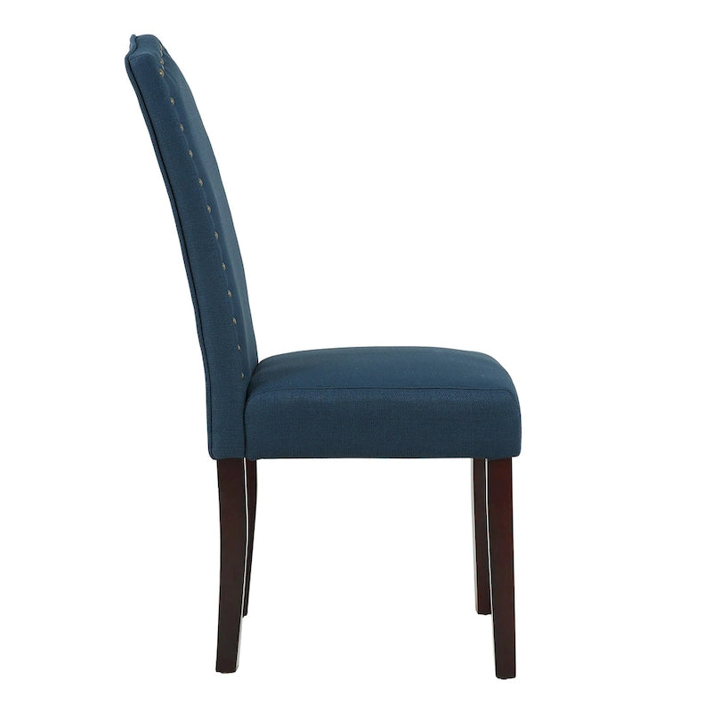Lot de 2 chaises de salle à manger Parson fines