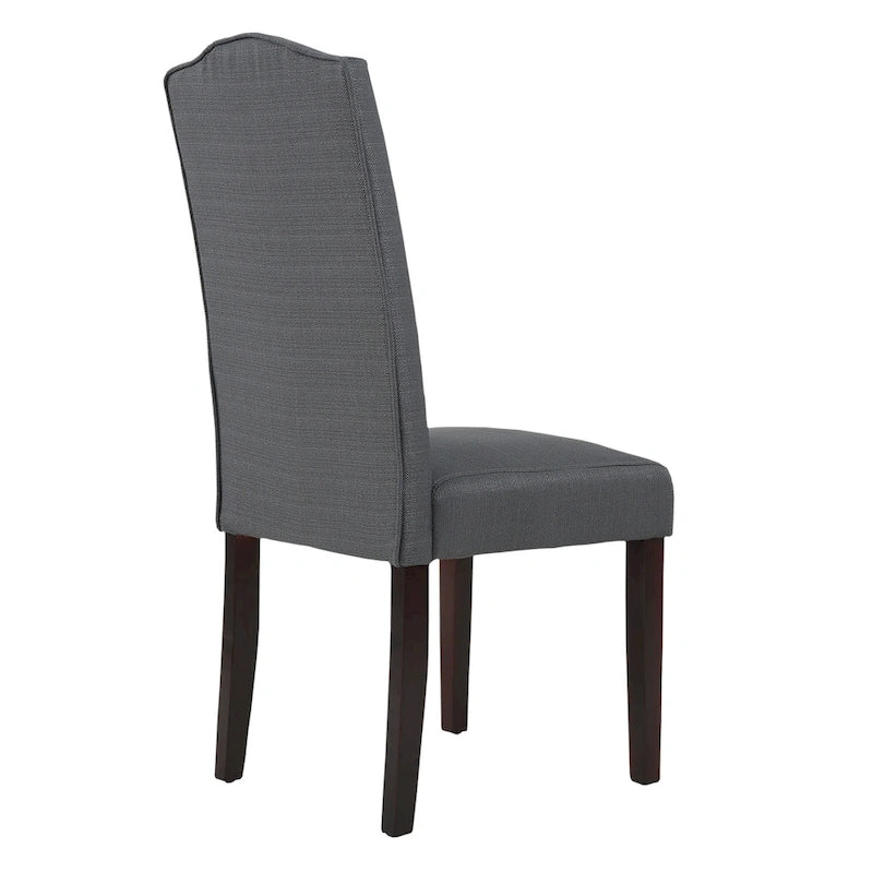 Lot de 2 chaises de salle à manger Parson fines