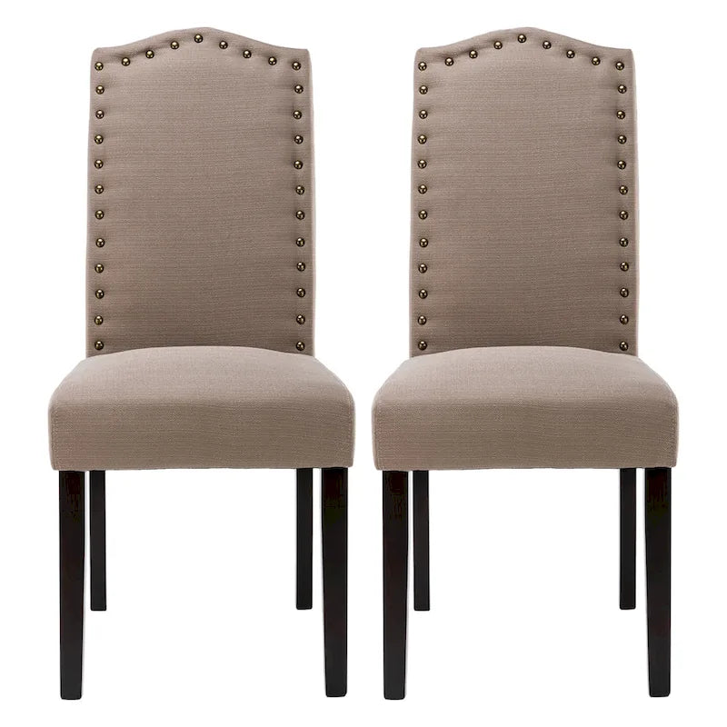 Lot de 2 chaises de salle à manger Parson fines