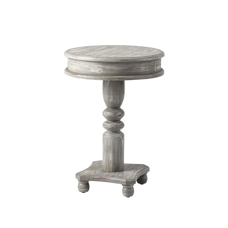 Table d'appoint rustique de style ferme