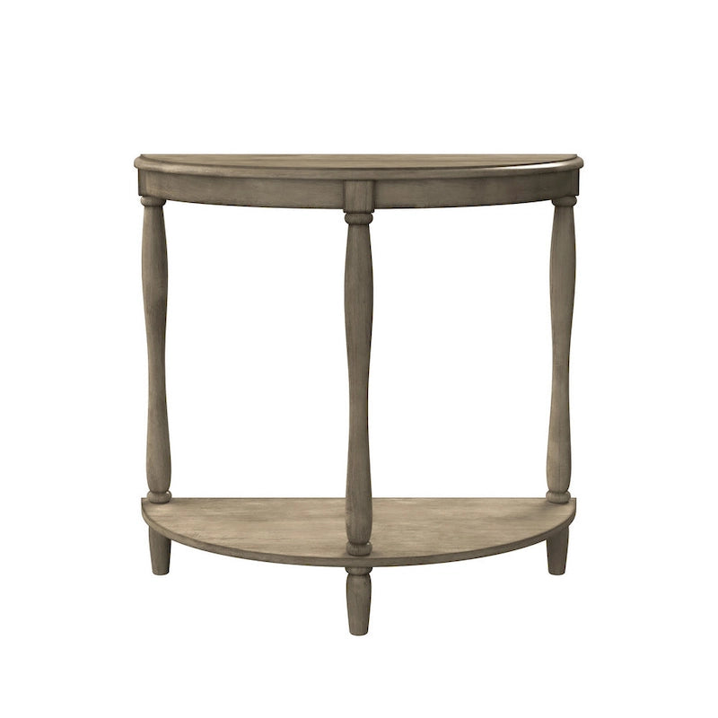 Table d'entrée en bois avec 1 étagère de 71 cm par