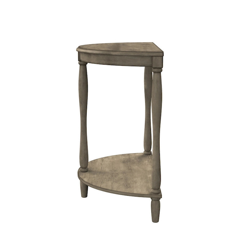 Table d'entrée en bois avec 1 étagère de 71 cm par