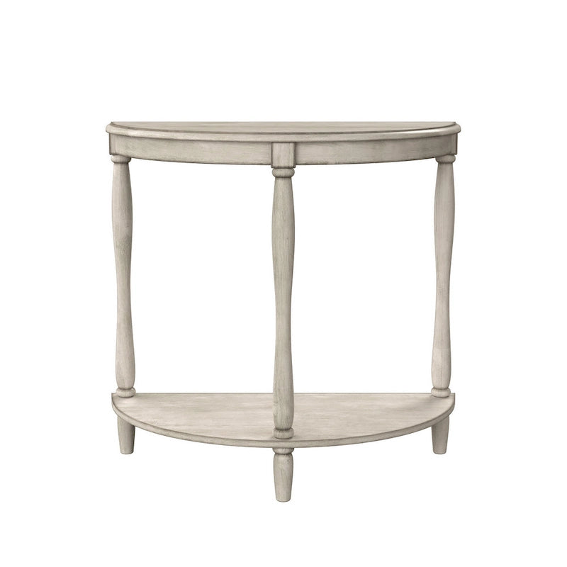 Table d'entrée en bois avec 1 étagère de 71 cm par