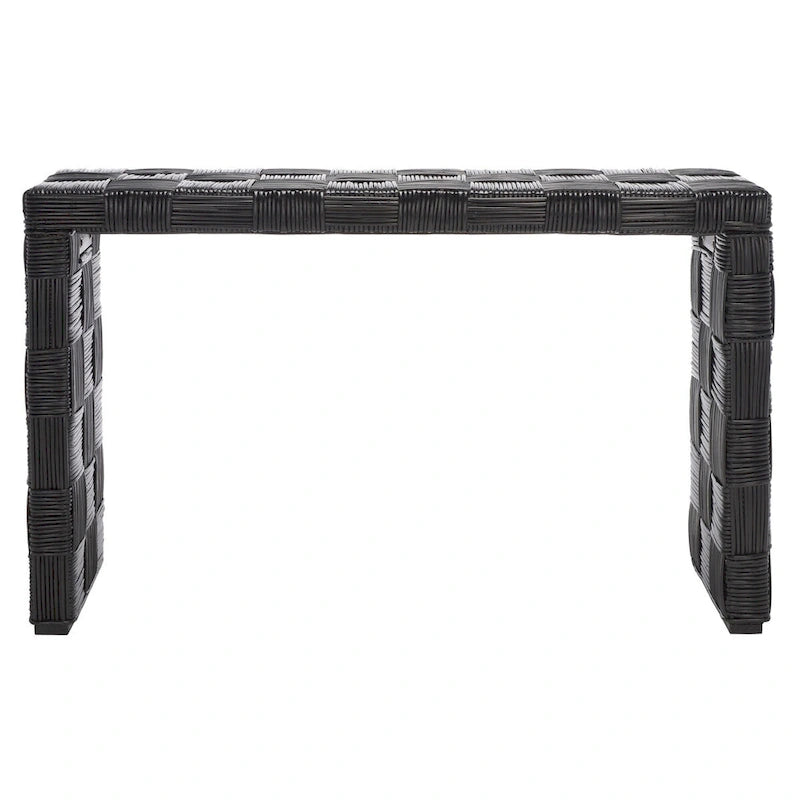 Console en rotin - 51x14x32 po. (LxPxH)