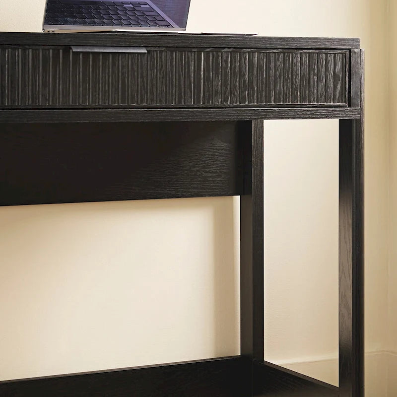 Bureau à tiroir cannelé