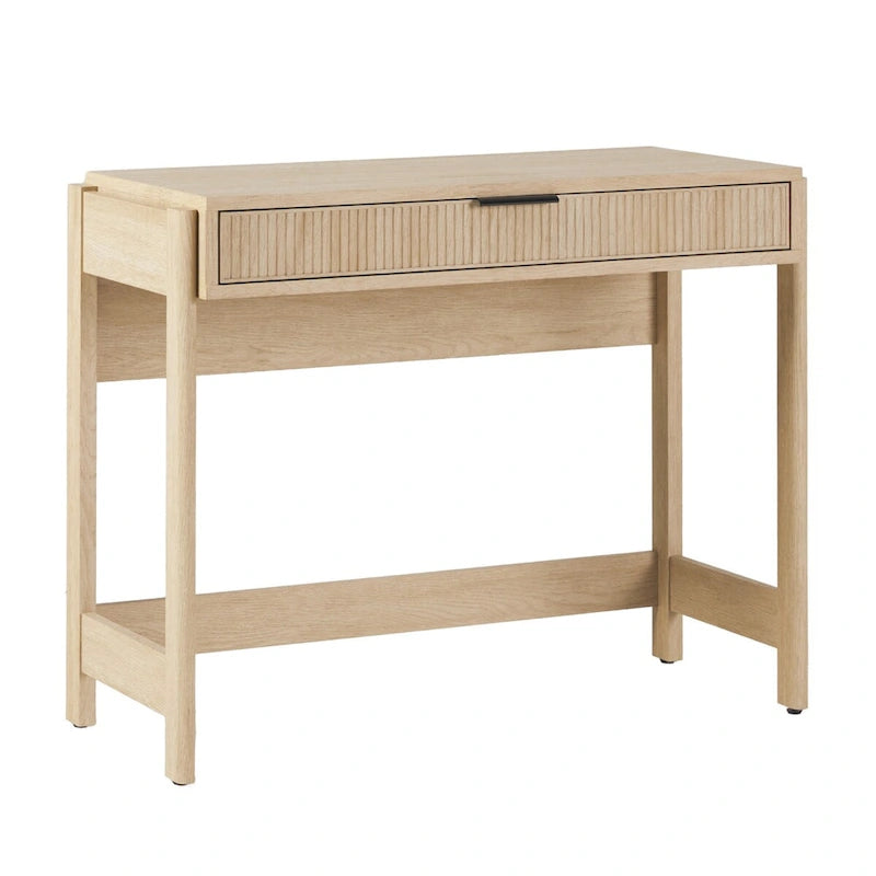 Bureau à tiroir cannelé