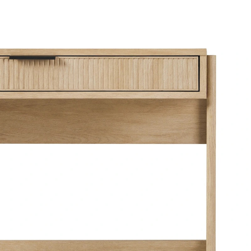Bureau à tiroir cannelé
