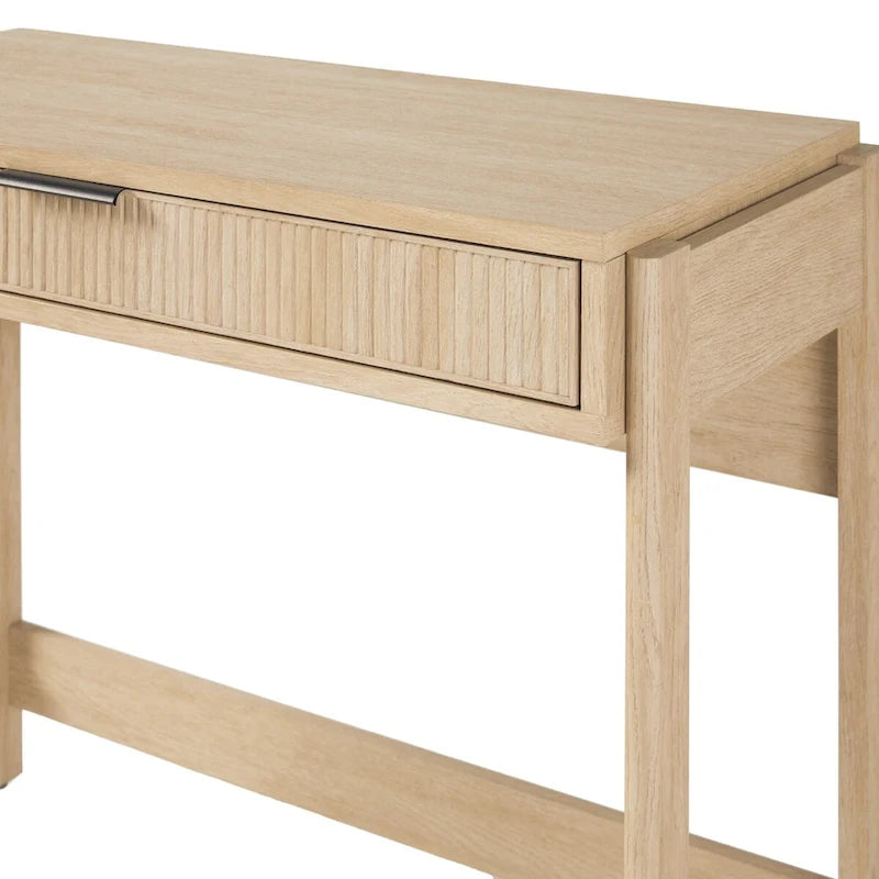 Bureau à tiroir cannelé