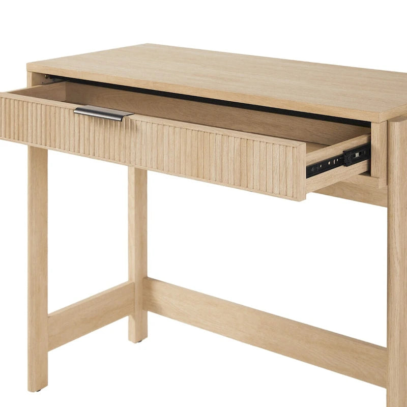 Bureau à tiroir cannelé