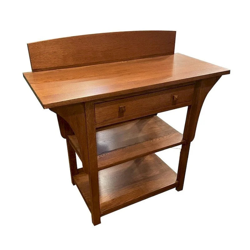 Buffet / Console 2 Tiroirs et Étagères Ouvertes