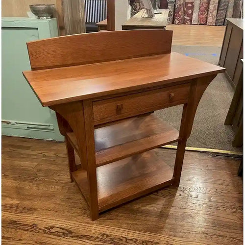 Buffet / Console 2 Tiroirs et Étagères Ouvertes