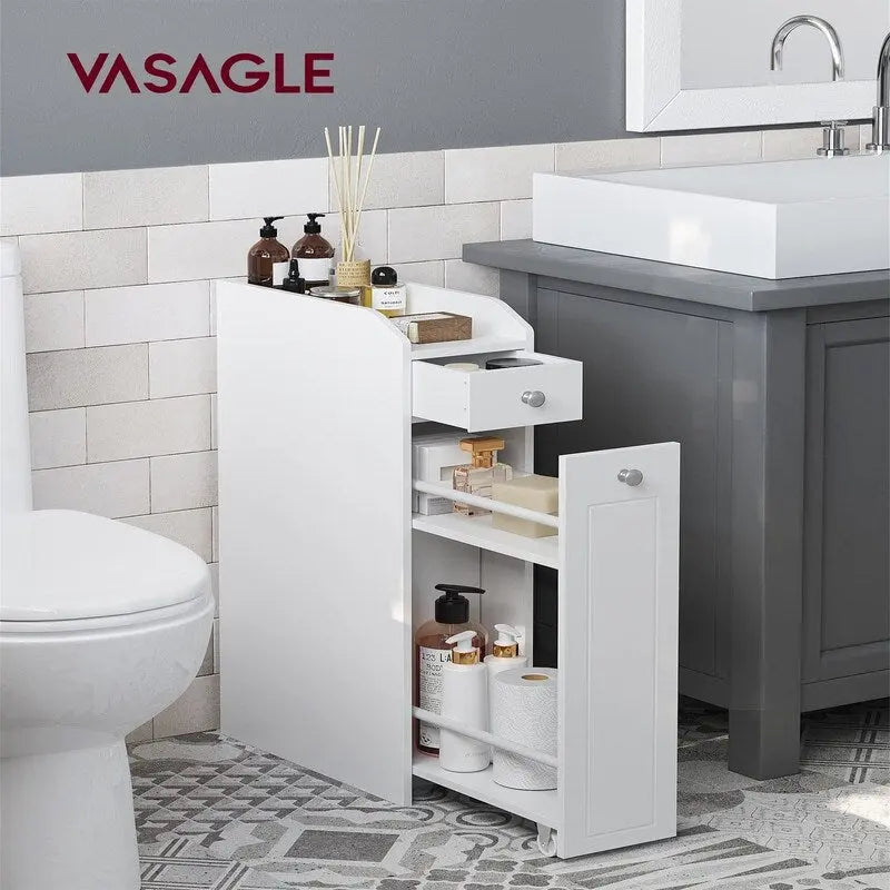 Meuble de rangement pour salle de bain - 15,7P x 7L x 27,5H