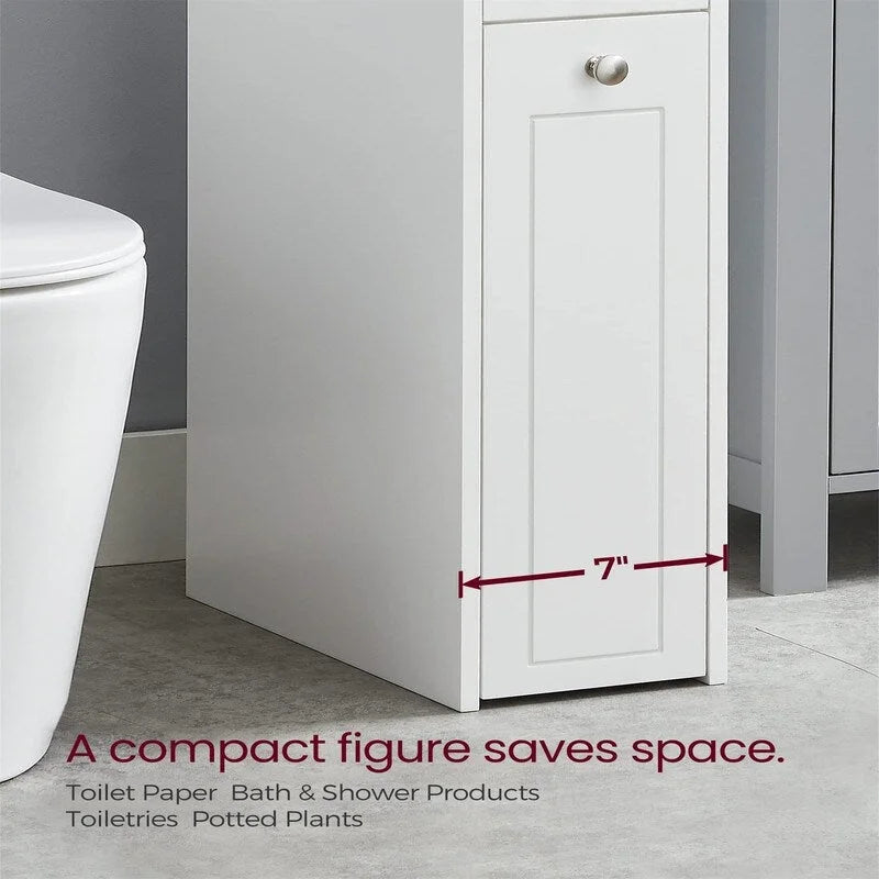 Meuble de rangement pour salle de bain - 15,7P x 7L x 27,5H