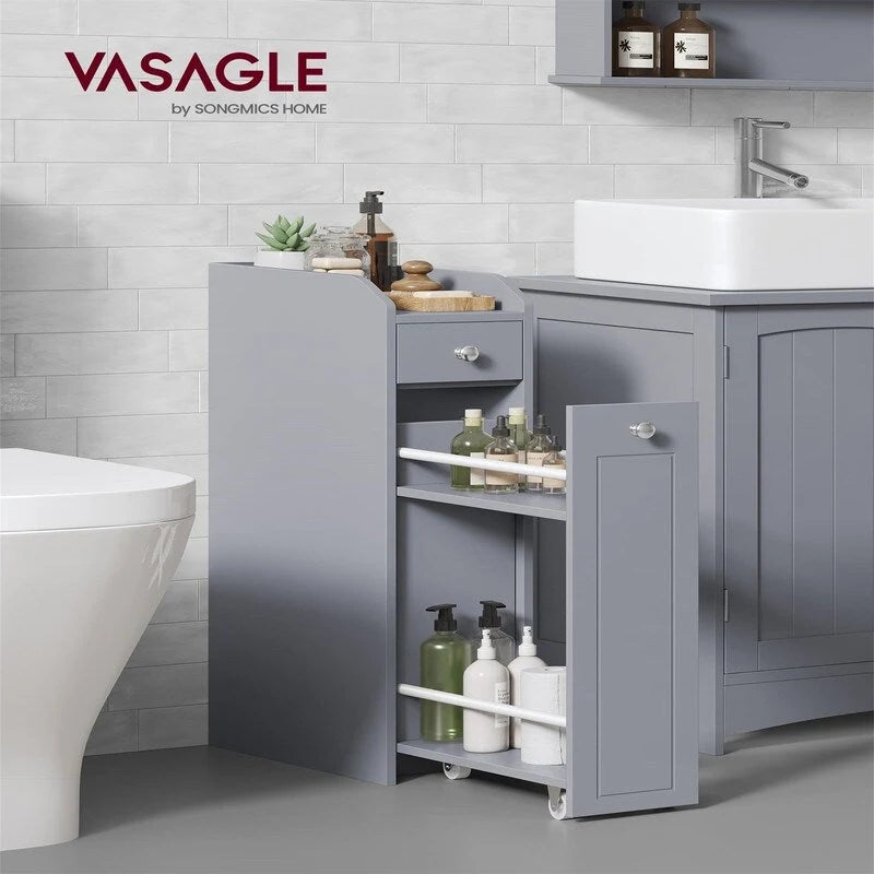 Meuble de rangement pour salle de bain - 15,7P x 7L x 27,5H